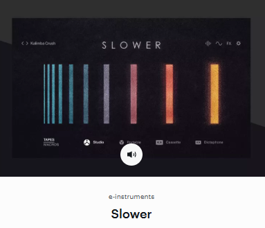 e-instruments slower